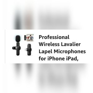 Brand New Wireless Lavalier Microphone